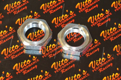 2 x Vito's Performance rear AXLE NUTS for Yamaha Banshee 350 Blaster 200 3