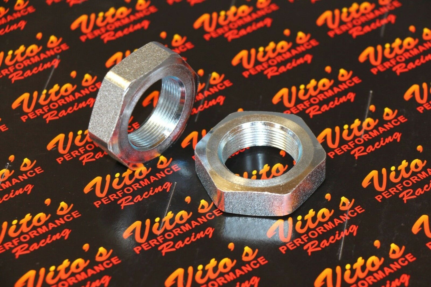 2 x Vito's Performance rear AXLE NUTS for Yamaha Banshee 350 Blaster 200 6