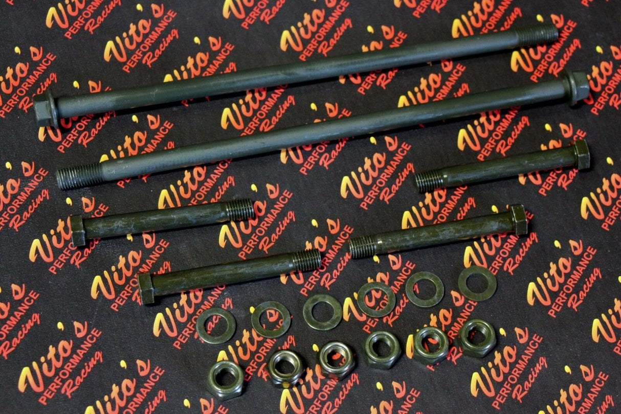 Vito's upper + lower a-arm bolt kit - washer nut bolts Banshee Raptor 700 YFZ450 1