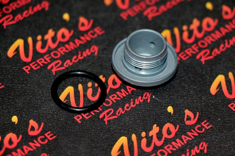 Vito's Fuel Bowl Drain Bolt Plug Keihin PWK PJ FCR Mx Carb Carburetor + O-Ring 2