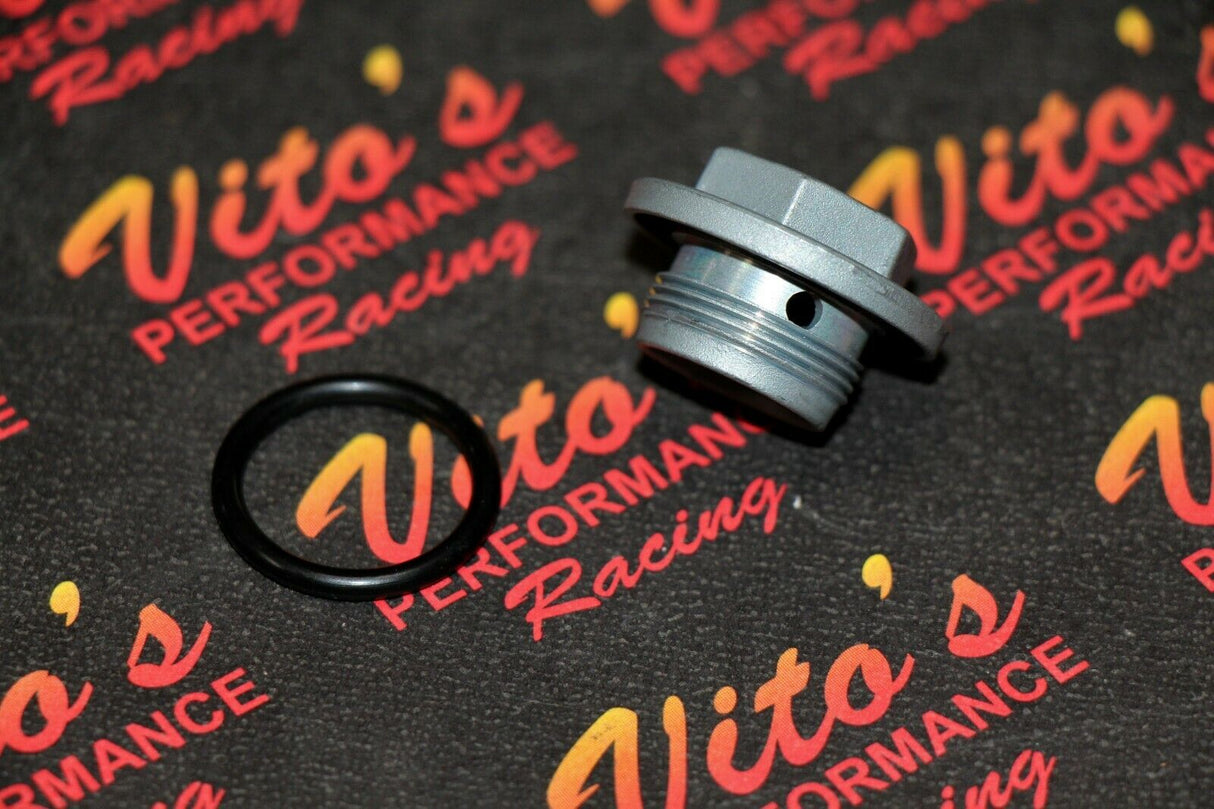 Vito's Fuel Bowl Drain Bolt Plug Keihin PWK PJ FCR Mx Carb Carburetor + O-Ring 3