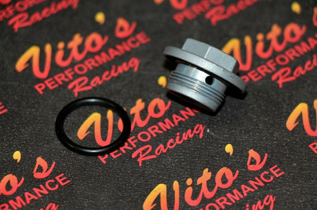 Vito's Fuel Bowl Drain Bolt Plug Keihin PWK PJ FCR Mx Carb Carburetor + O-Ring 3
