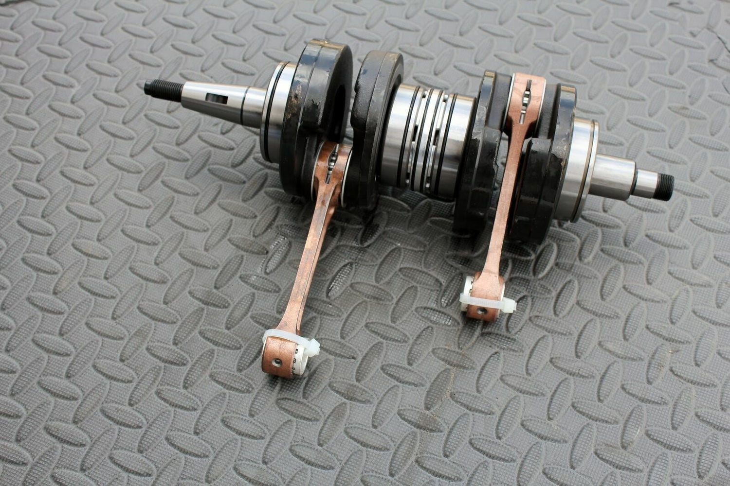 Yamaha Banshee crank crankshaft 4mm stroker 115mm long rod welded KOYO bearings 5