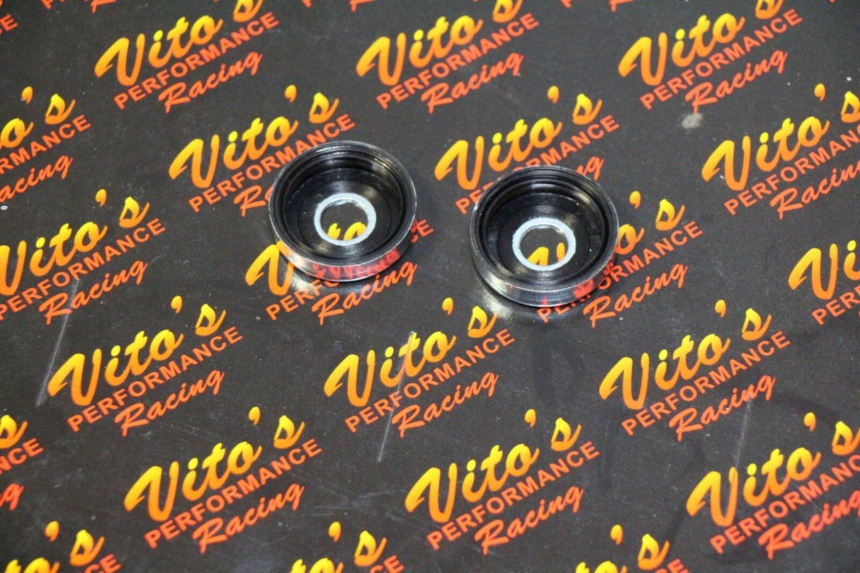 2 x Vito's Performance A-Arm DUST COVER CAPS Yamaha Banshee YFZ450 Raptor 87-06 2