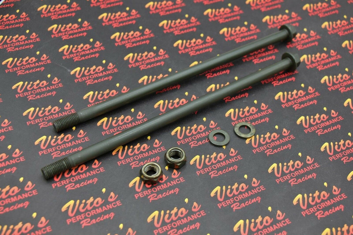 2 x Vito's upper a-arm mounting bolt + nut 1987-2022 Banshee YFZ450 Raptor 700 1