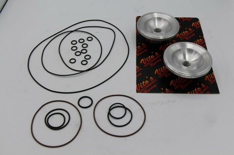 2 x Cool Head Domes Yamaha Banshee  Pro Design VITO's + O-RING kit combo 2