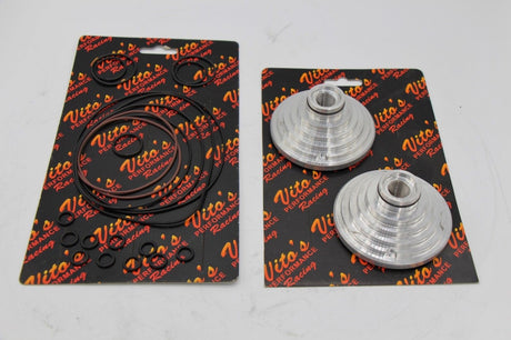 2 x Cool Head Domes Yamaha Banshee  Pro Design VITO's + O-RING kit combo 3