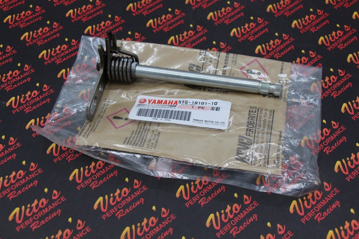 NEW GENUINE OEM Yamaha YFZ450 shifter shift shaft rod spline 2004-2009 2012-2013 1