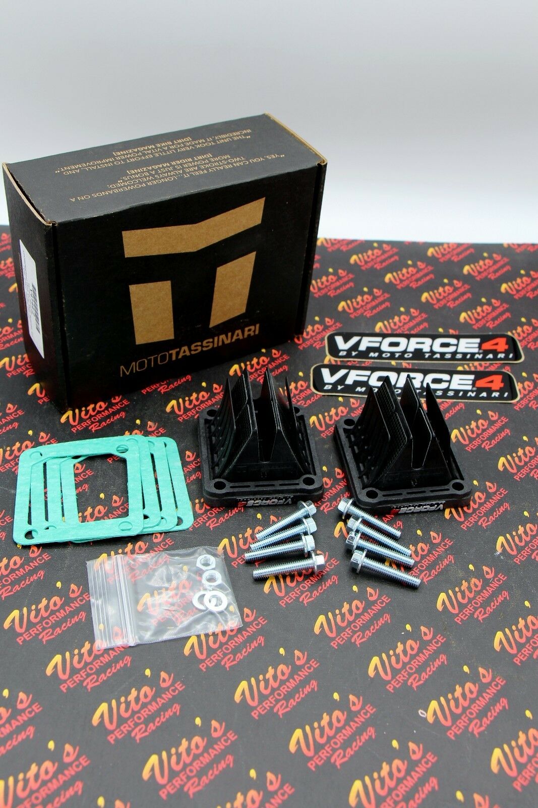 V FORCE 4 Reed Valve VFORCE4 Genuine Moto Tassinari Yamaha Banshee VF4 1987-2006 2