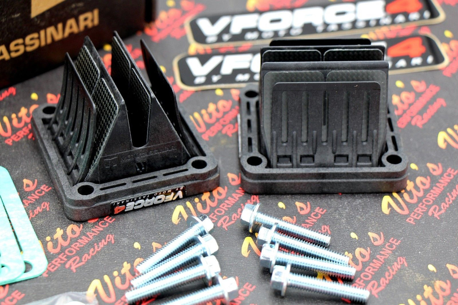 V FORCE 4 Reed Valve VFORCE4 Genuine Moto Tassinari Yamaha Banshee VF4 1987-2006 3