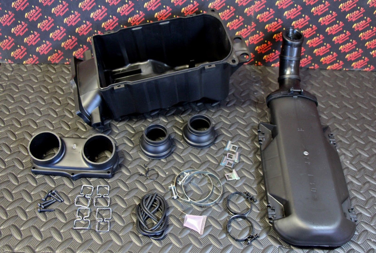 NEW Yamaha Banshee OEM factory stock airbox FULL KIT + lid + Vito's filter 3
