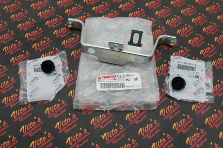NEW Yamaha YFZ450 battery holder bracket mounting clamp OEM 2004-2009 + 2012-13 1