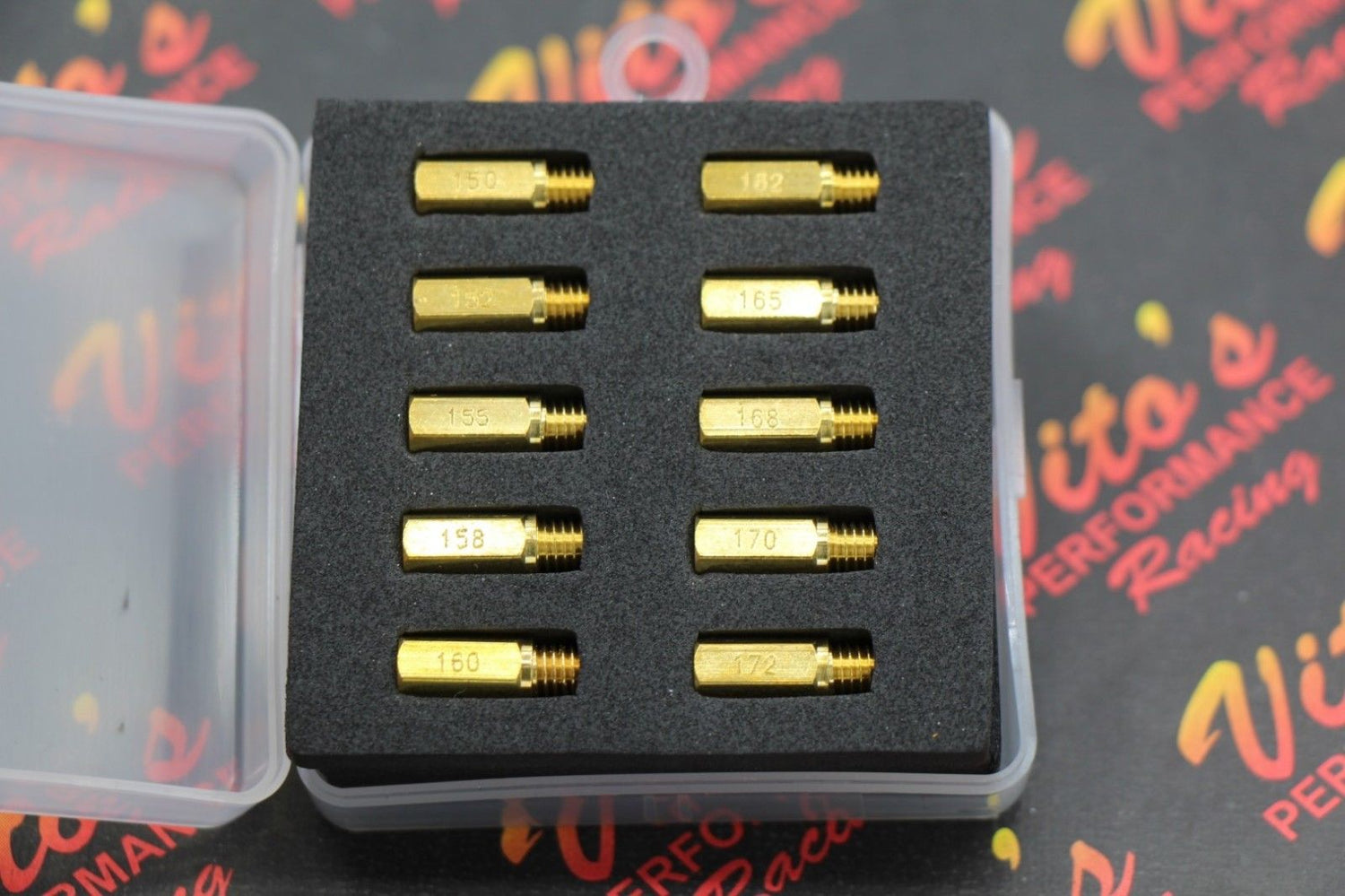 VITO'S Keihin MAIN HEX JET KIT Blaster PJ PWK 28mm 34mm 35mm 10 sizes 150-172 2