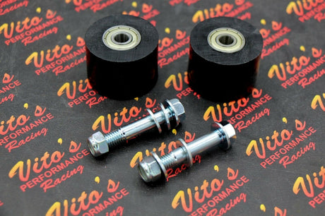 2 x Yamaha Banshee 87-06 Chain roller upper + lower swingarm 42mm BLACK Vito's 2