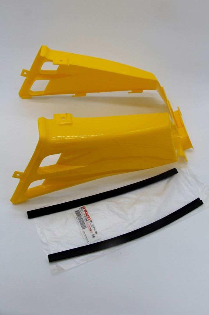 NEW Vito's Yamaha Banshee gas tank side covers plastic wrap 1987-2006 YELLOW 1