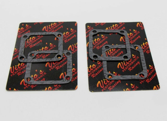 4 x Vito's Yamaha Banshee GASKET intake reed carb carburetor gaskets 1987-2006 1