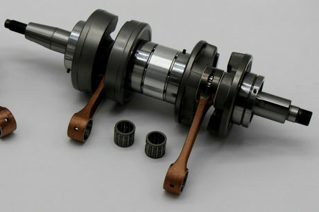 NEW Yamaha RZ500 RD500 Dual Crank Crankshaft Factory Size + Vito's Seal Kit 2