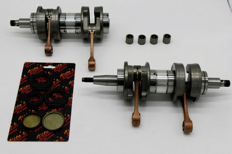 NEW Yamaha RZ500 RD500 Dual Crank Crankshaft Factory Size + Vito's Seal Kit 6