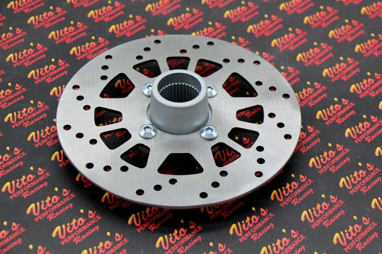 New Vito's Performance rear brake disc hub + rotor kit Yamaha Banshee 1987-2006 2