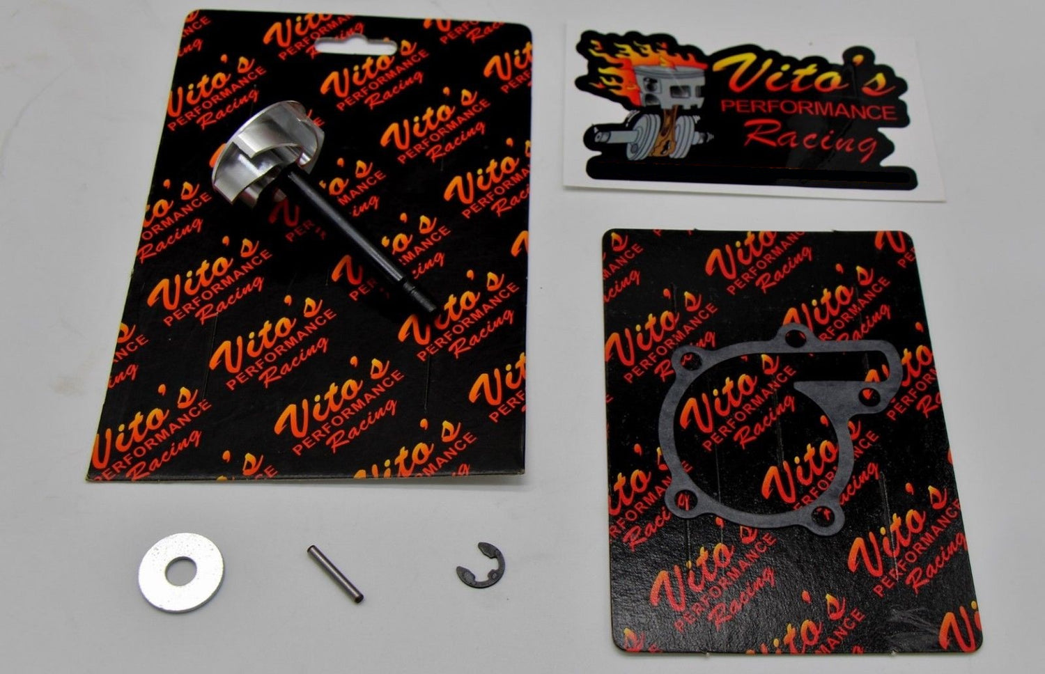 Vito's Yamaha Banshee Impeller Billet Aluminum + Water Pump Gasket + Pin Kit 1