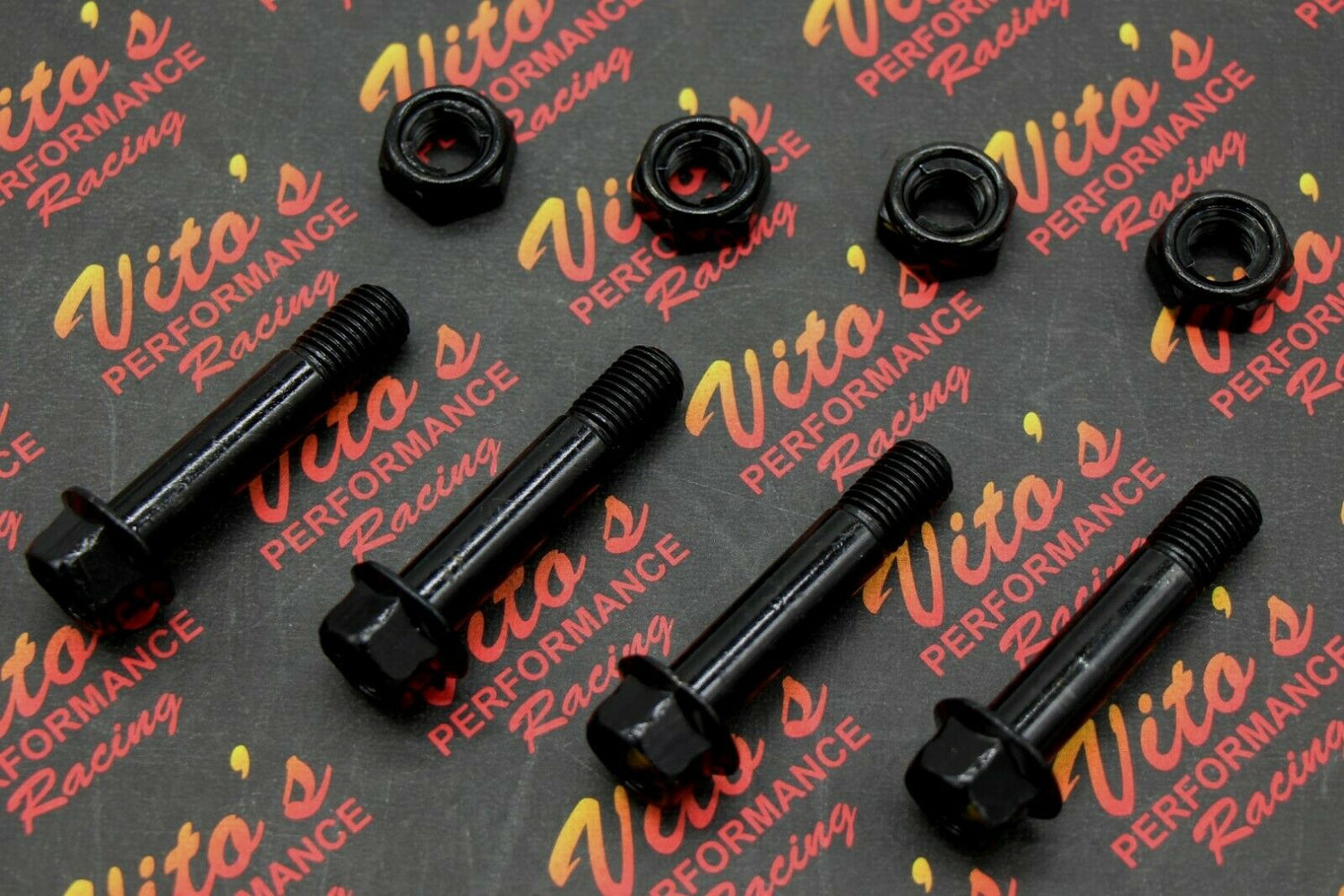 4 X Vito's front shock Bolt + lock Nut Banshee YFZ450 Raptor 660 700 Blaster NEW 1