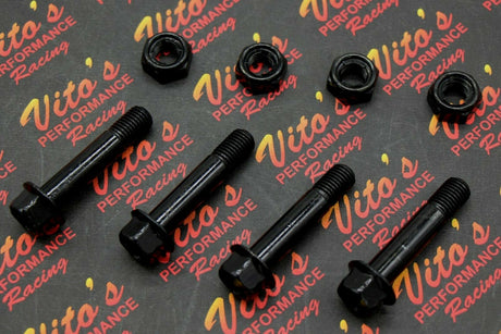 4 X Vito's front shock Bolt + lock Nut Banshee YFZ450 Raptor 660 700 Blaster NEW 1