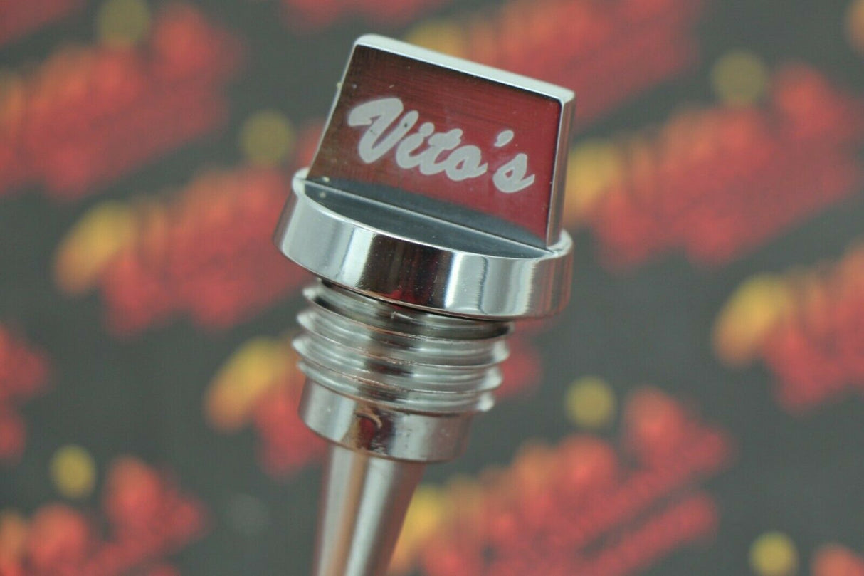 Vito's Performance DIPSTICK aluminum billet polished 1987-2009 Yamaha Banshee 2