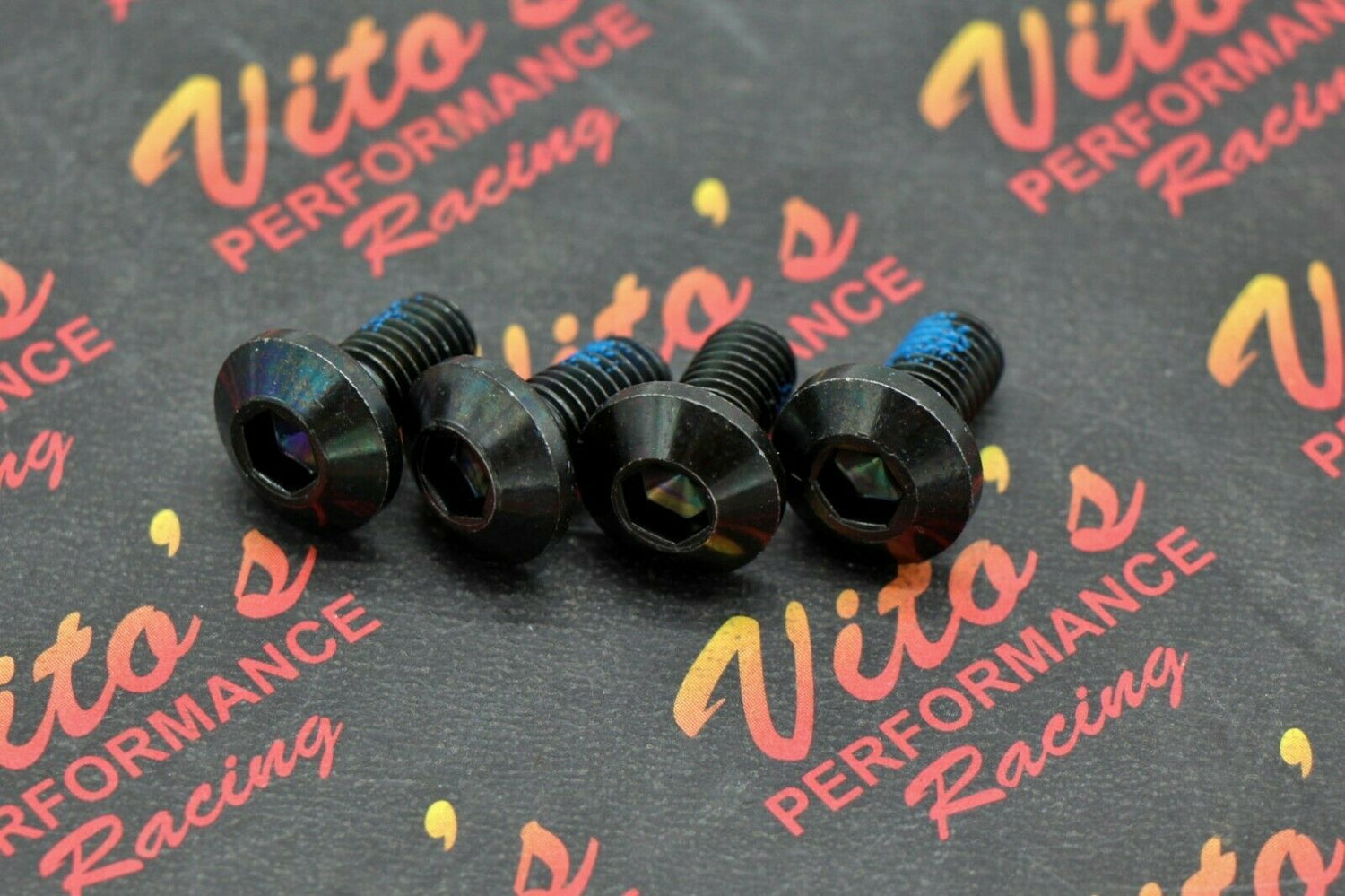 4x Rear Brake Disc ROTOR HUB BOLTS Yamaha Banshee Blaster Warrior Raptor black 1