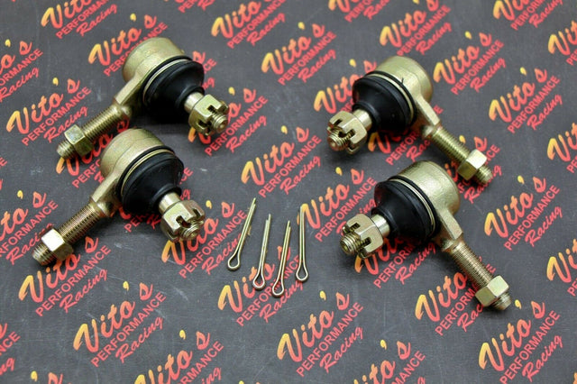 4 x NEW tie rod end ball joints Yamaha Banshee Raptor 660 Warrior Blaster Kodiak 1