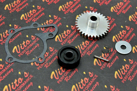 Vito's Banshee BILLET GEAR aluminum water pump impeller + gasket + seal kit 1