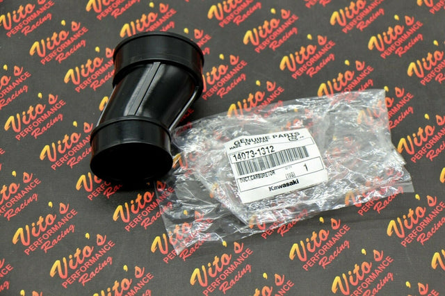 1988-2011 Bayou 220 250 OEM Kawasaki carburetor duct manifold boot 14073-1312 1