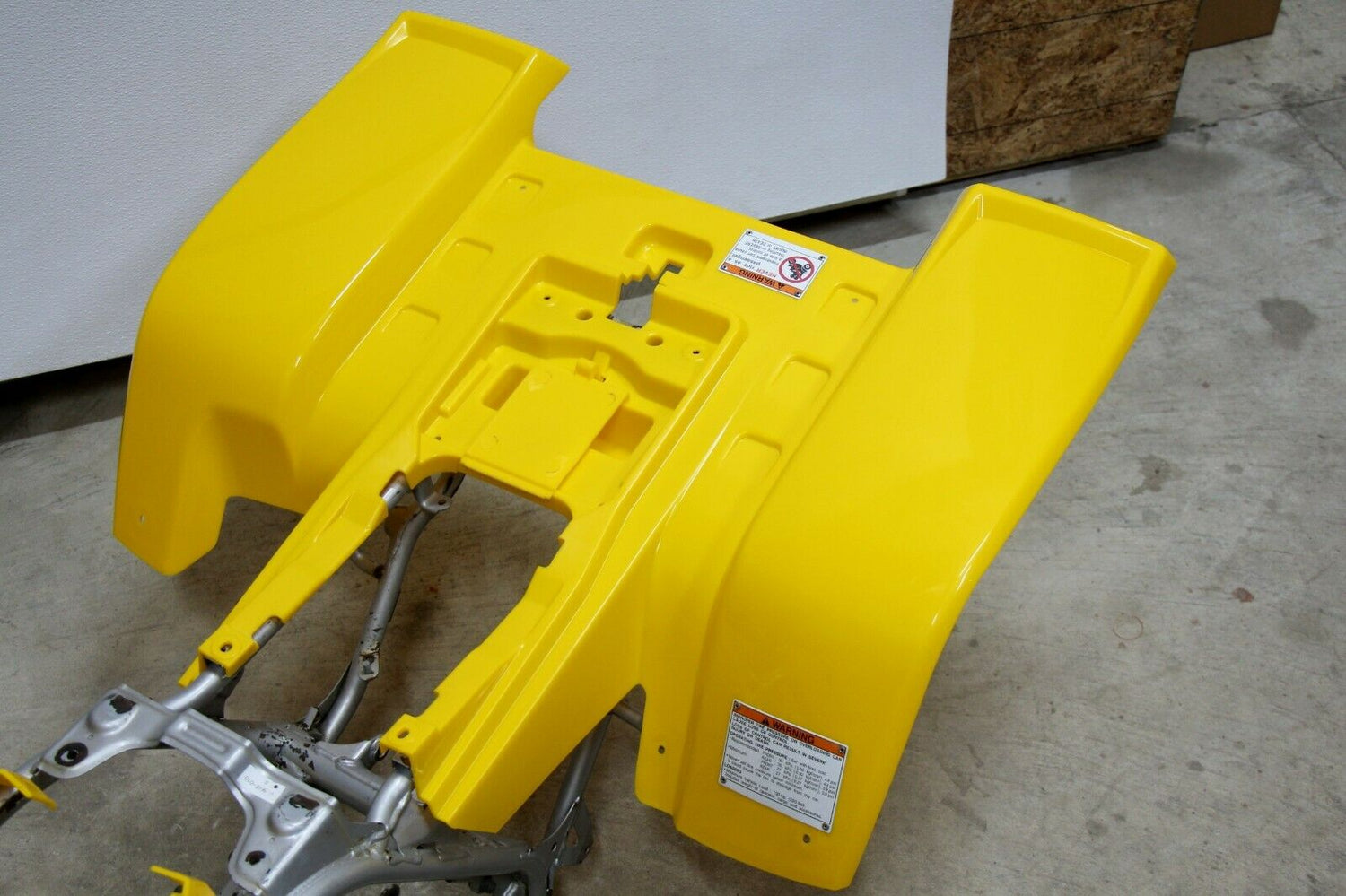 NEW Yamaha Banshee fenders front + rear plastic body 1987-2006 YELLOW free ship! 4