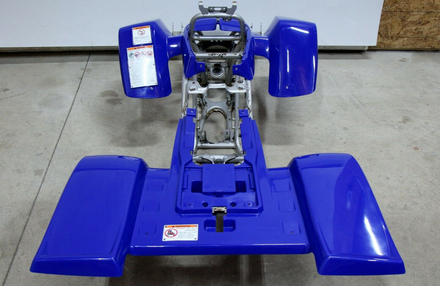 NEW Yamaha Banshee fenders front + rear plastic body 1987-2006 BLUE 7