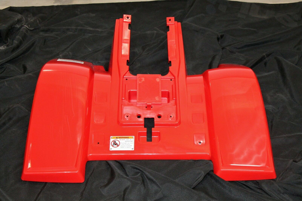 NEW rear fenders Yamaha Banshee plastic body 1987-2006 RED back only 3