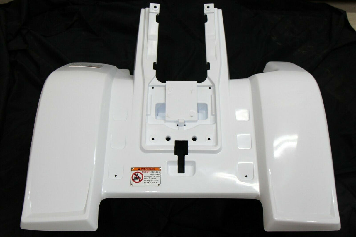 NEW rear fenders Yamaha Banshee plastic body 1987-2006 WHITE back only 2