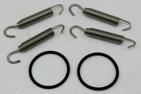 NEW Banshee pipe springs + O-Ring gasket kit swivel exhaust STAINLESS STEEL 2