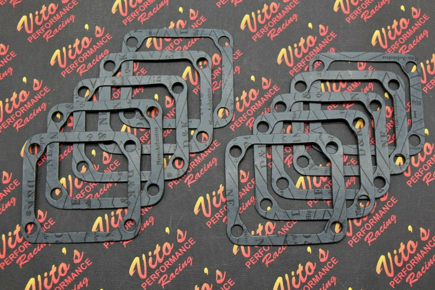 10 x Vito's Yamaha Banshee GASKET intake reed carb carburetor gaskets 1987-2006 1
