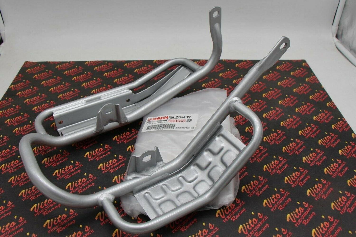 NEW skidplate skid OEM Yamaha Banshee rear swingarm protector + guard 1987-2006 4