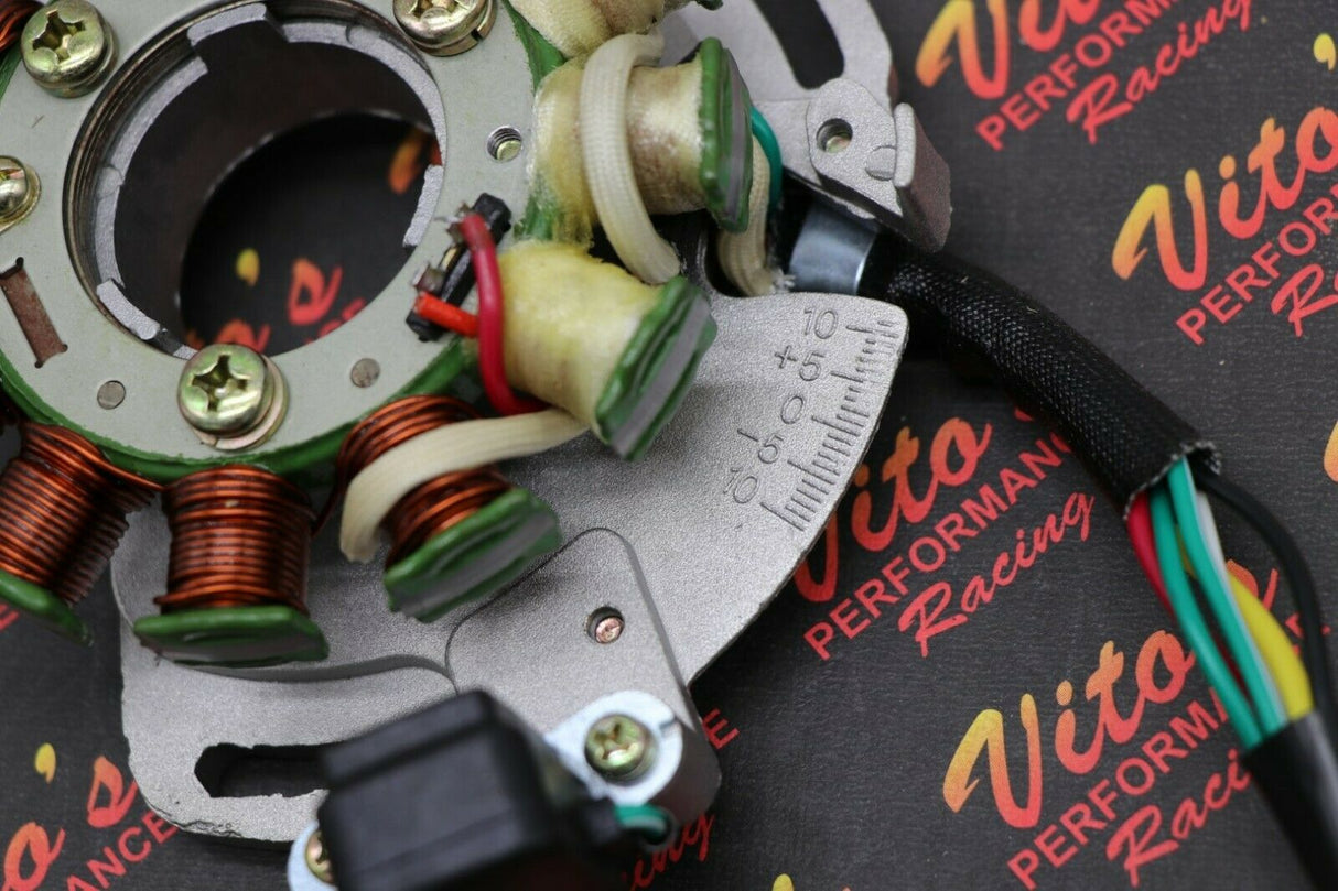 NEW YAMAHA BANSHEE STATOR WITH +/-10 ALUMINUM ADJUSTABLE TIMING PLATE 1987-1994 3