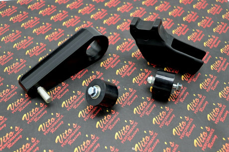 NEW swingarm chain guide + slider + rollers Yamaha Banshee Vito's Performance 2