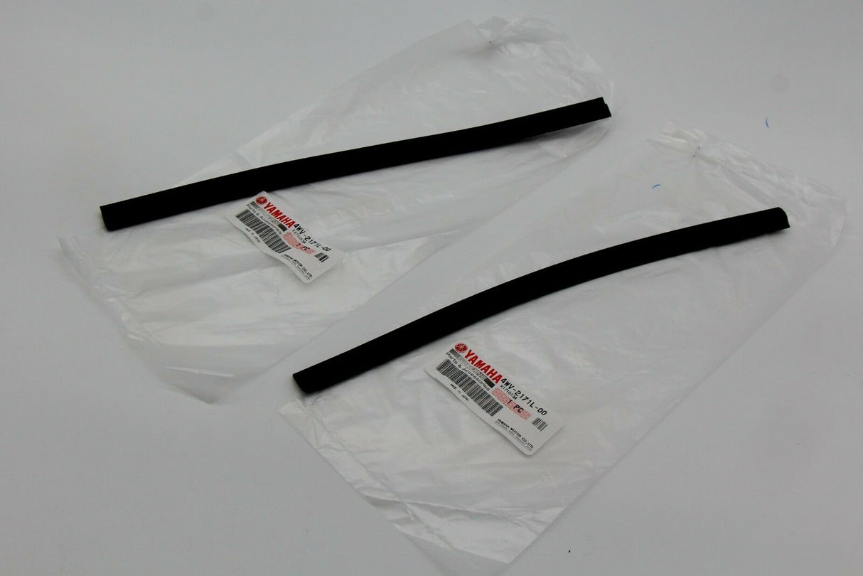 NEW Vito's 87-06 Yamaha Banshee plastic gas tank side covers + grill RED BLACK 4