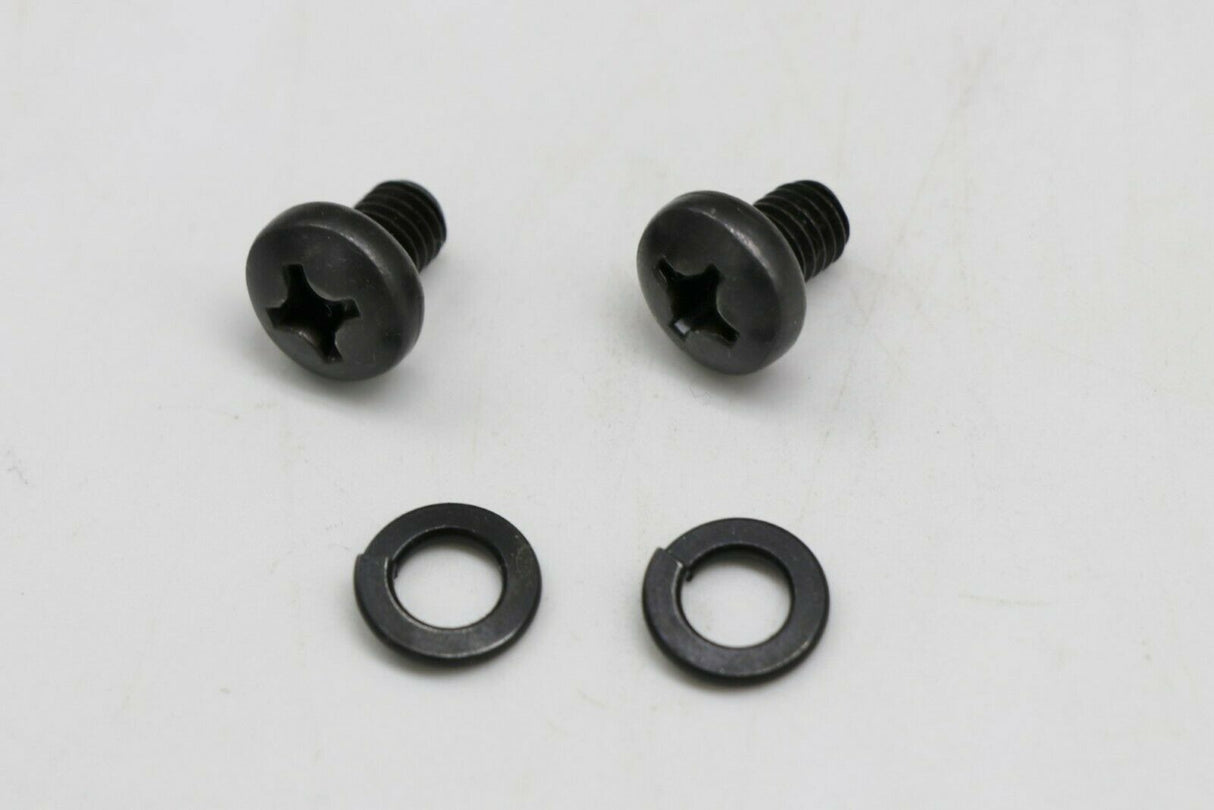 2 x heat shield mounting bolts + washers for OEM exhaust Yamaha Banshee Blaster 2