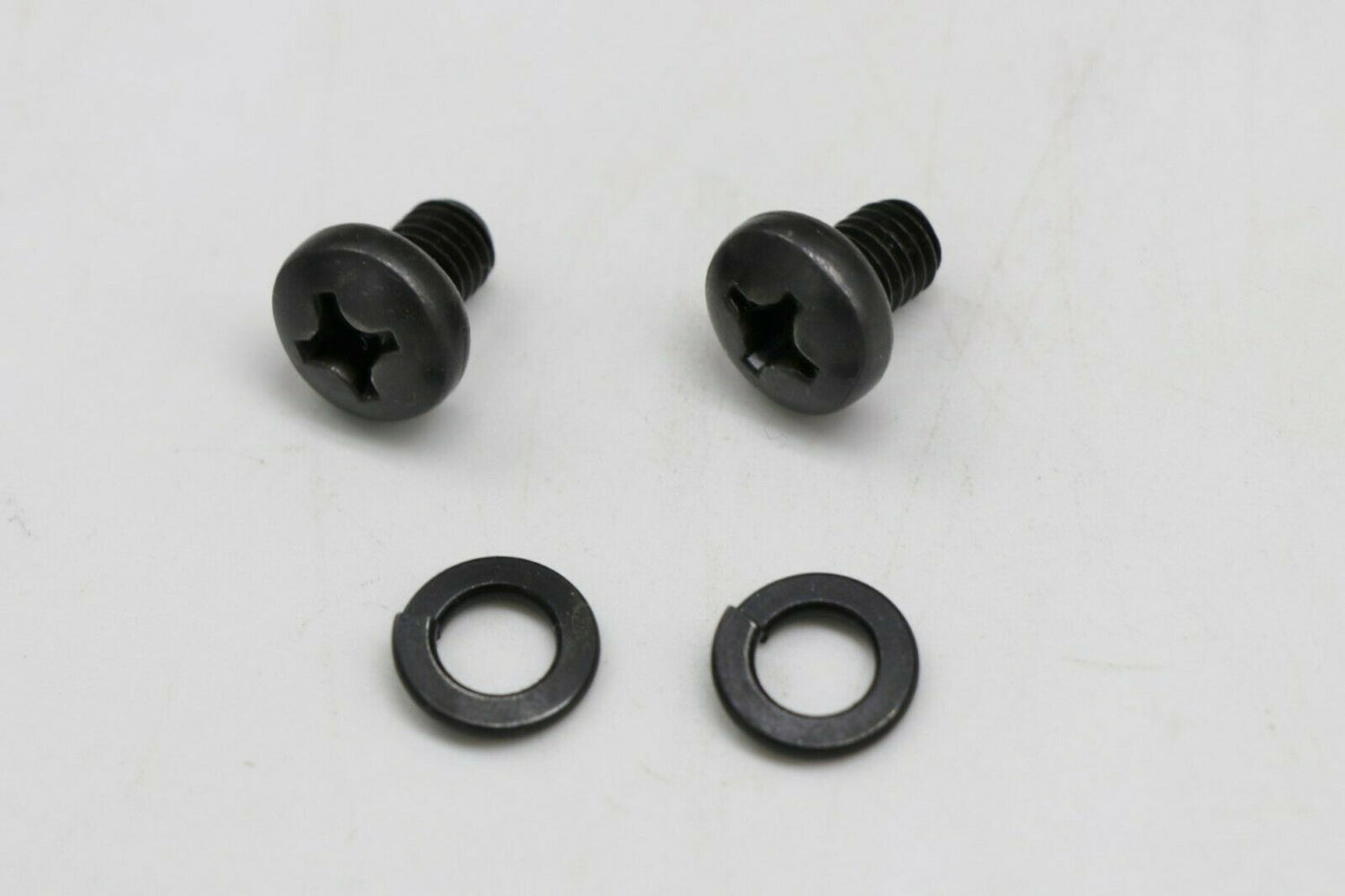 2 x heat shield mounting bolts + washers for OEM exhaust Yamaha Banshee Blaster 2