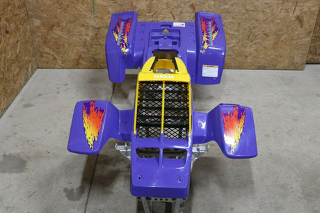 Yamaha Banshee fenders + gas tank plastic grill + graphics VIOLET PURPLE 1994 7
