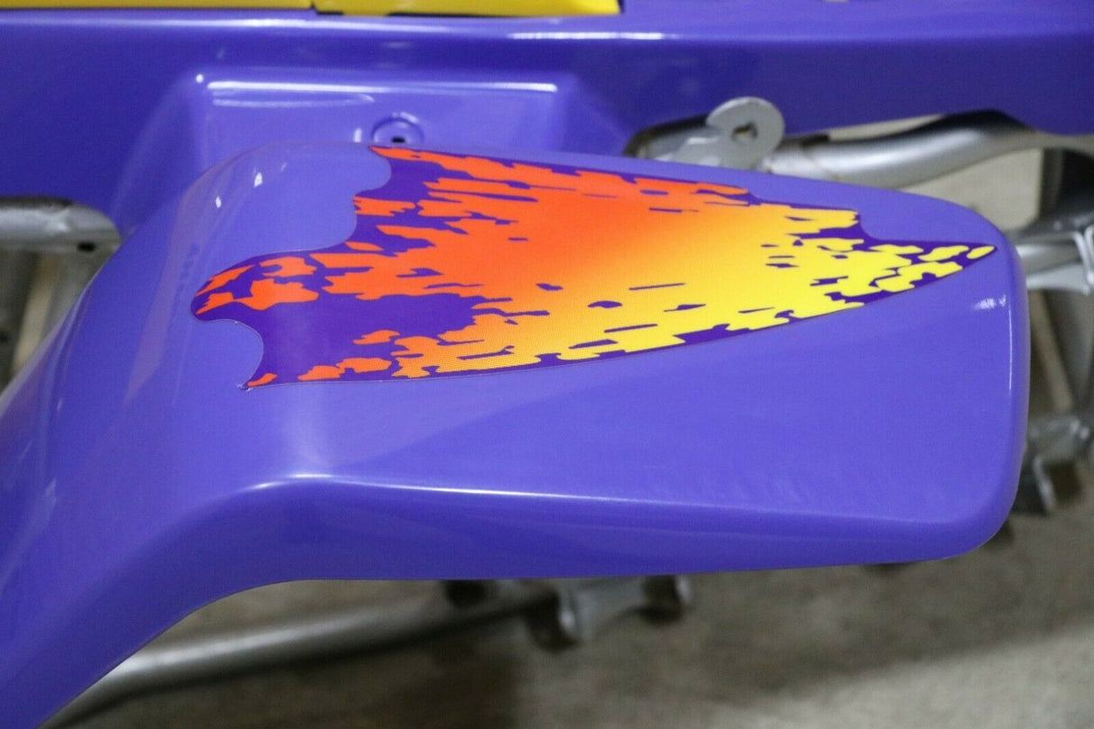 Yamaha Banshee fenders + gas tank plastic grill + graphics VIOLET PURPLE 1994 8