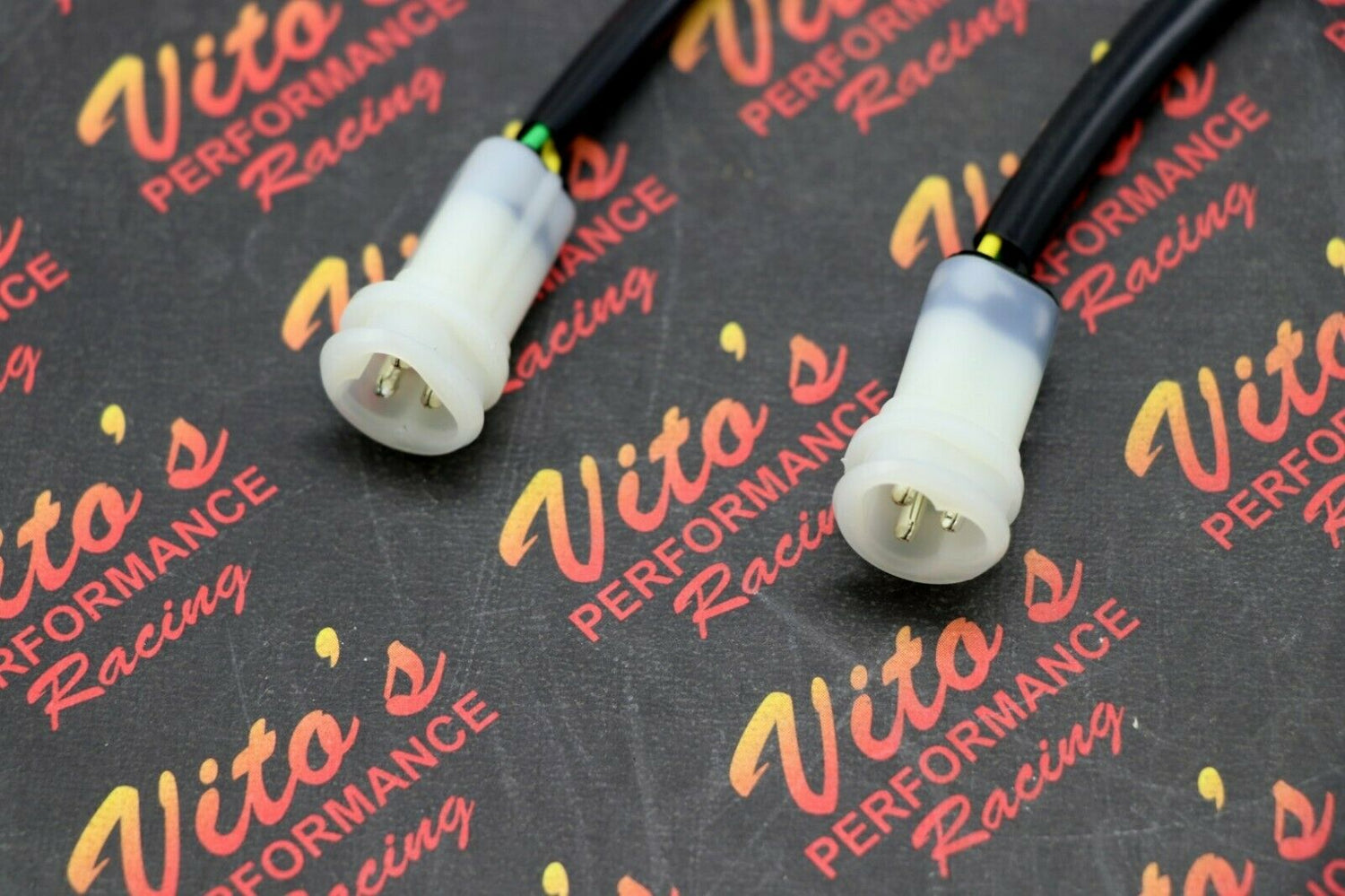 2 x PLUG REPAIR ADAPTER KIT Banshee headlight 1987-1994 ROUND STYLE 9" pigtail 2