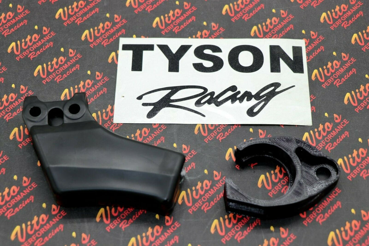 TYSON RACING swingarm front rear chain slider guide Raptor 700 660 YFZ450 400EX 1