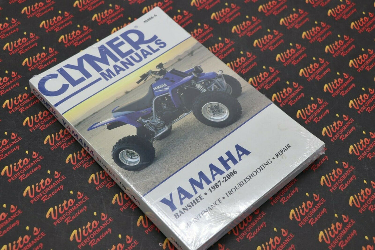 Clymer ATV/UTV Repair Manuals M486-6 YFZ350 Banshee 1987-2006 1