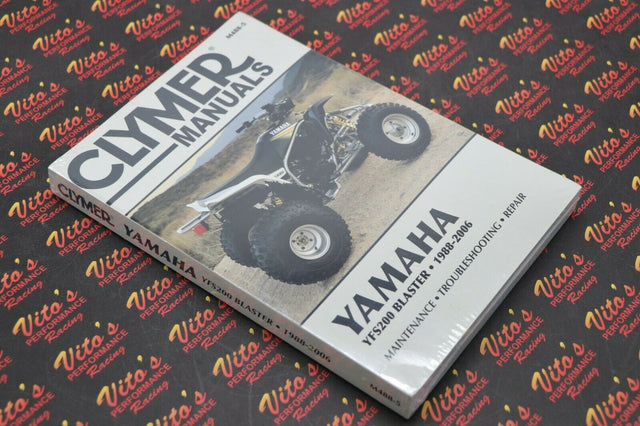 Clymer ATV/UTV Repair Manuals M4885 M488-5 YFS200 Blaster 200 1988-2006 1