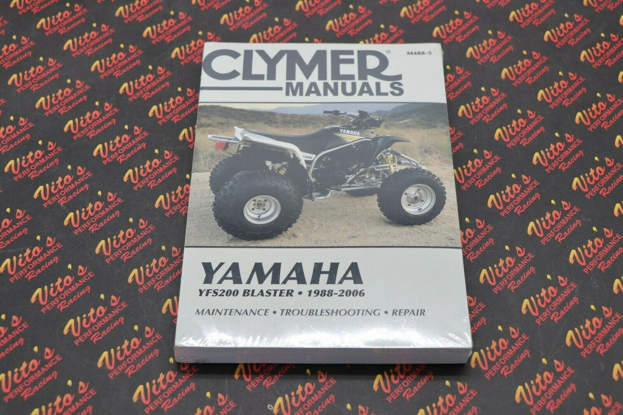 Clymer ATV/UTV Repair Manuals M4885 M488-5 YFS200 Blaster 200 1988-2006 2